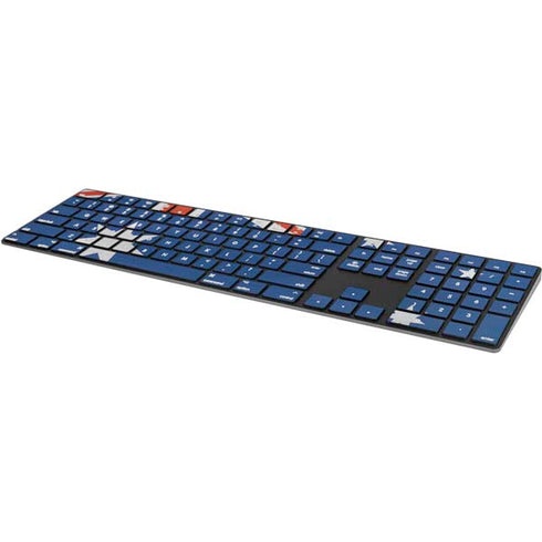 Australia Flag Distressed Magic Keyboard with Numeric Keypad Skin